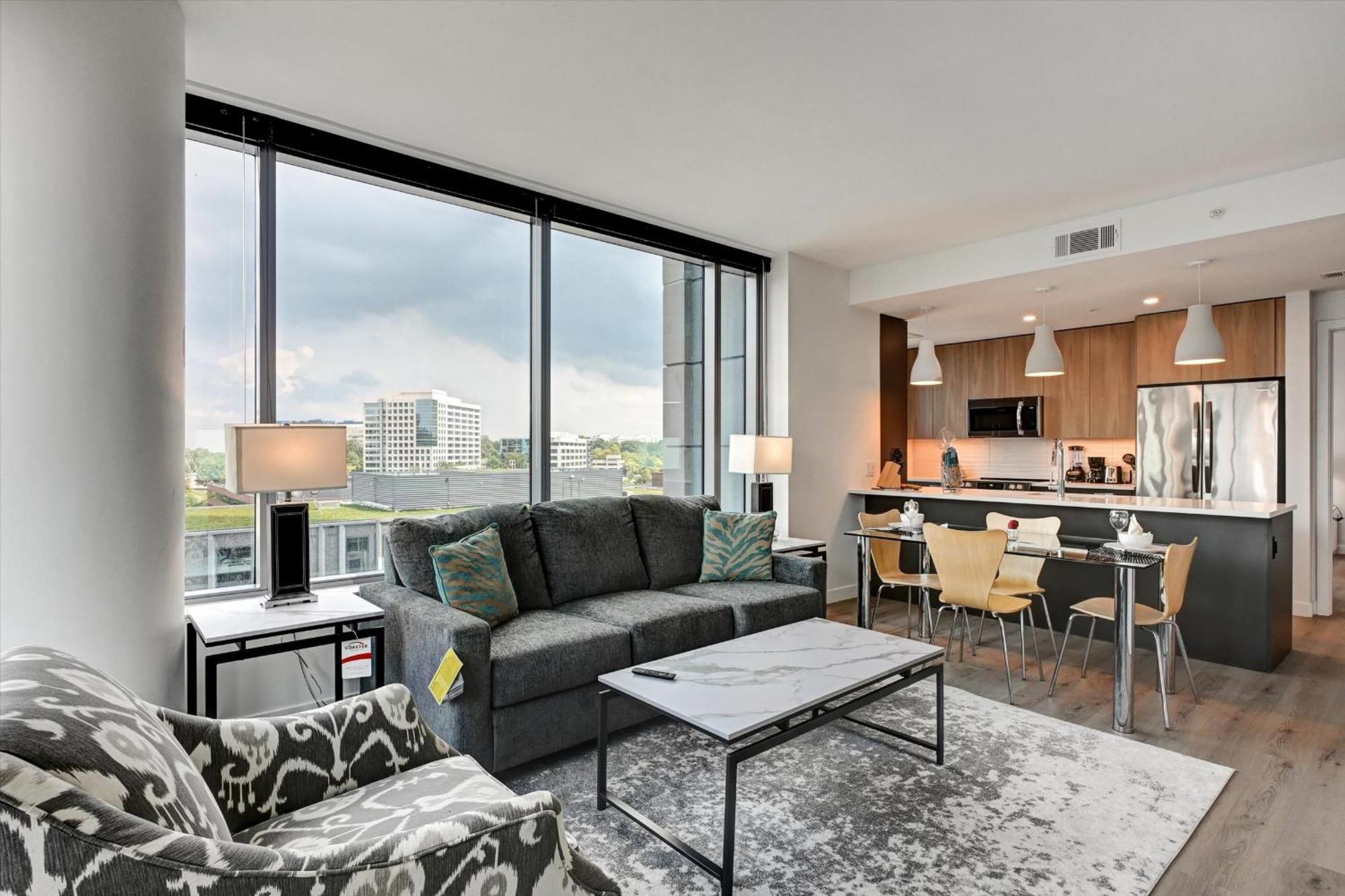 Global Luxury Suites At Town Center ريستون المظهر الخارجي الصورة